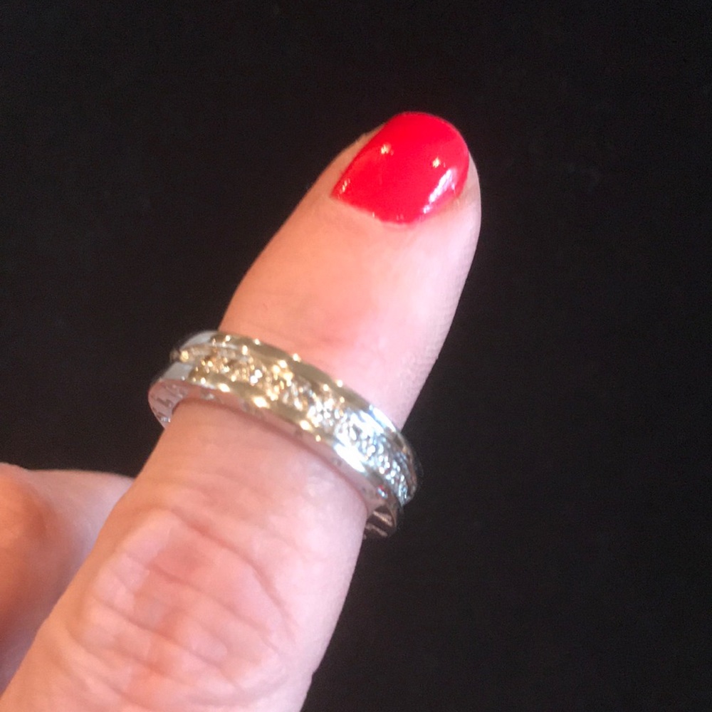 Bulgari Diamond 18K Gold “B.zero1” Eternity Band
